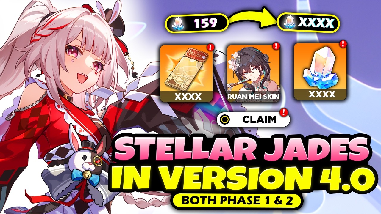 GREAT NEWS! PLAYERS CAN GET OVER 118 PULLS & 19000 JADES FOR SPARXIE IN 4.0 - Honkai: Star Rail