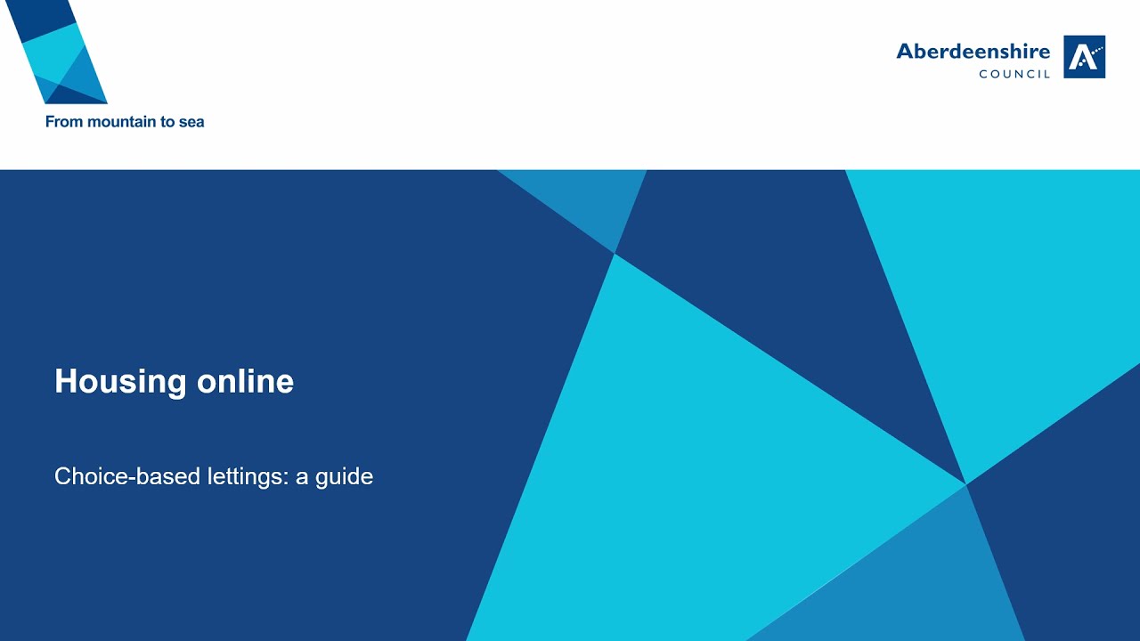 Housing Online: choice-based lettings