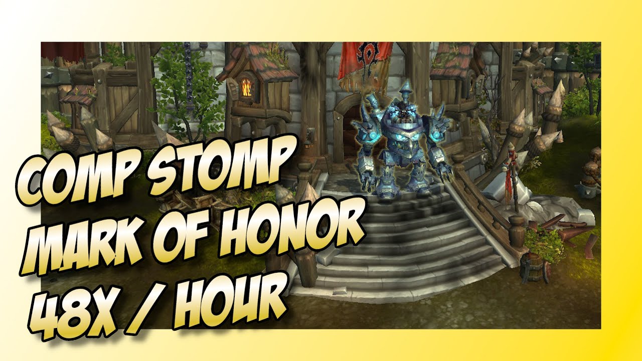 Marks of Honor | Easy Farm - Brawl: Comp Stomp | 48x/hr [WoW-BfA Patch 8.2.5]