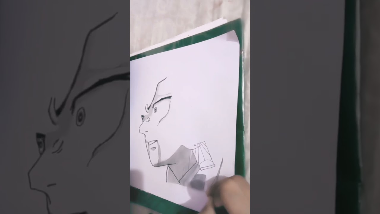 tanjiro sun breathing drawing