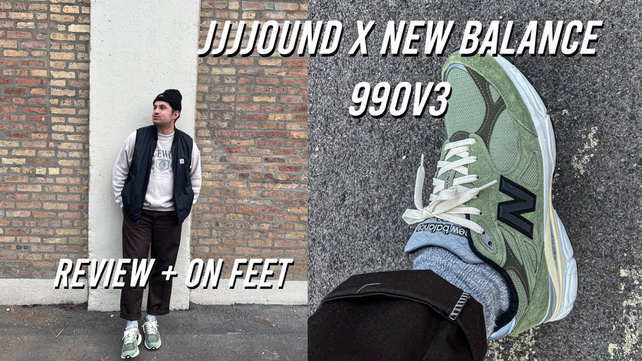 JJJJound x New Balance 990v3 'Olive' | REVIEW + ON FEET