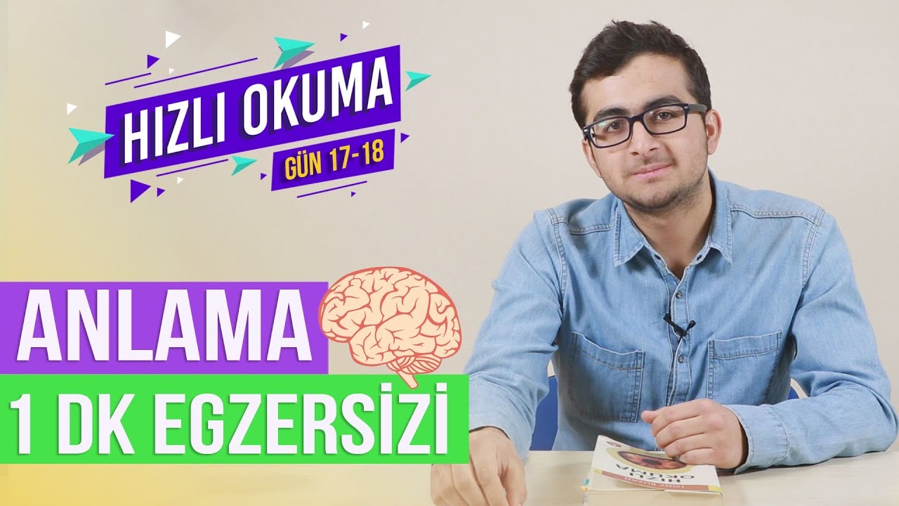 HIZLI OKUMANIN LEZZETİ | YENİ EGZERSİZ