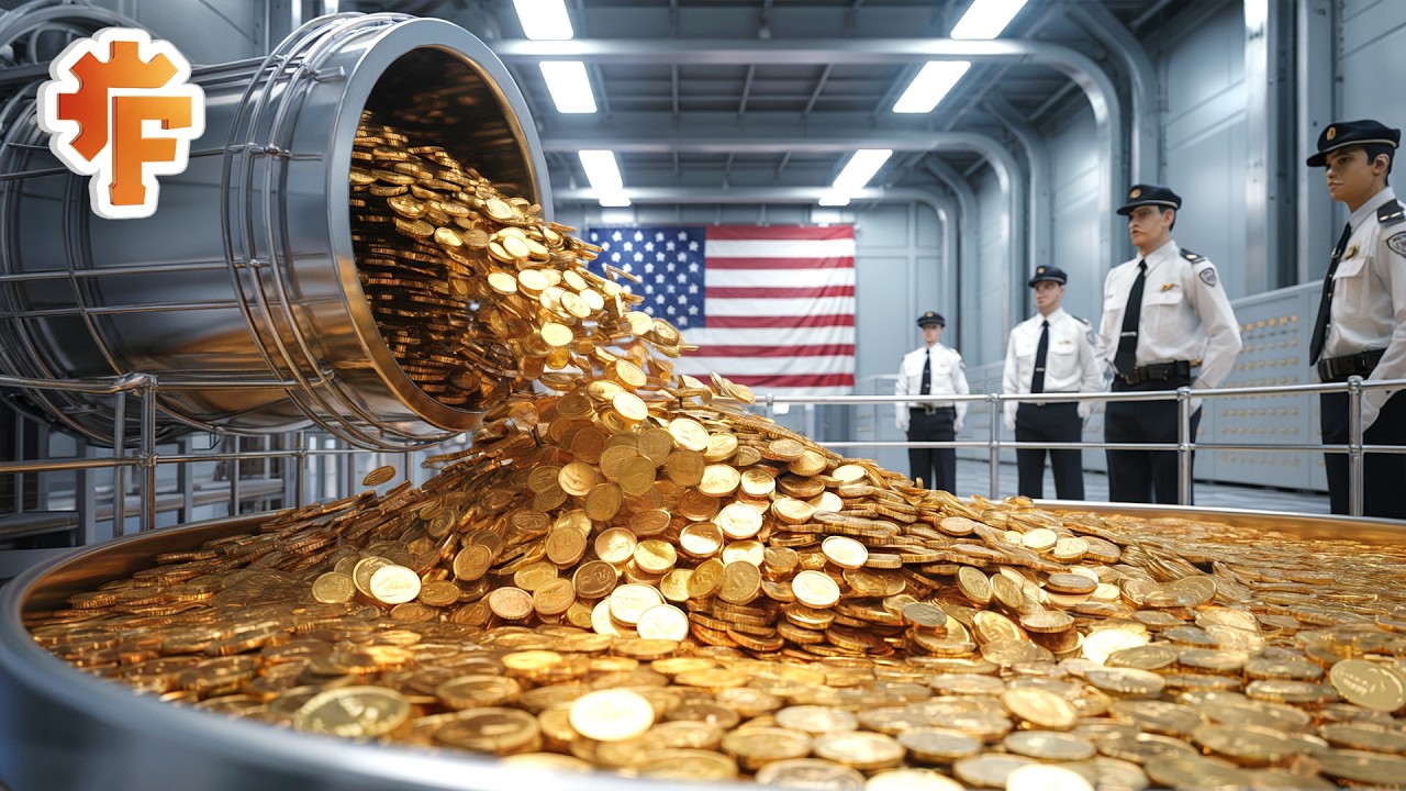 How American Coins Are Made Inside the U.S. Mint!