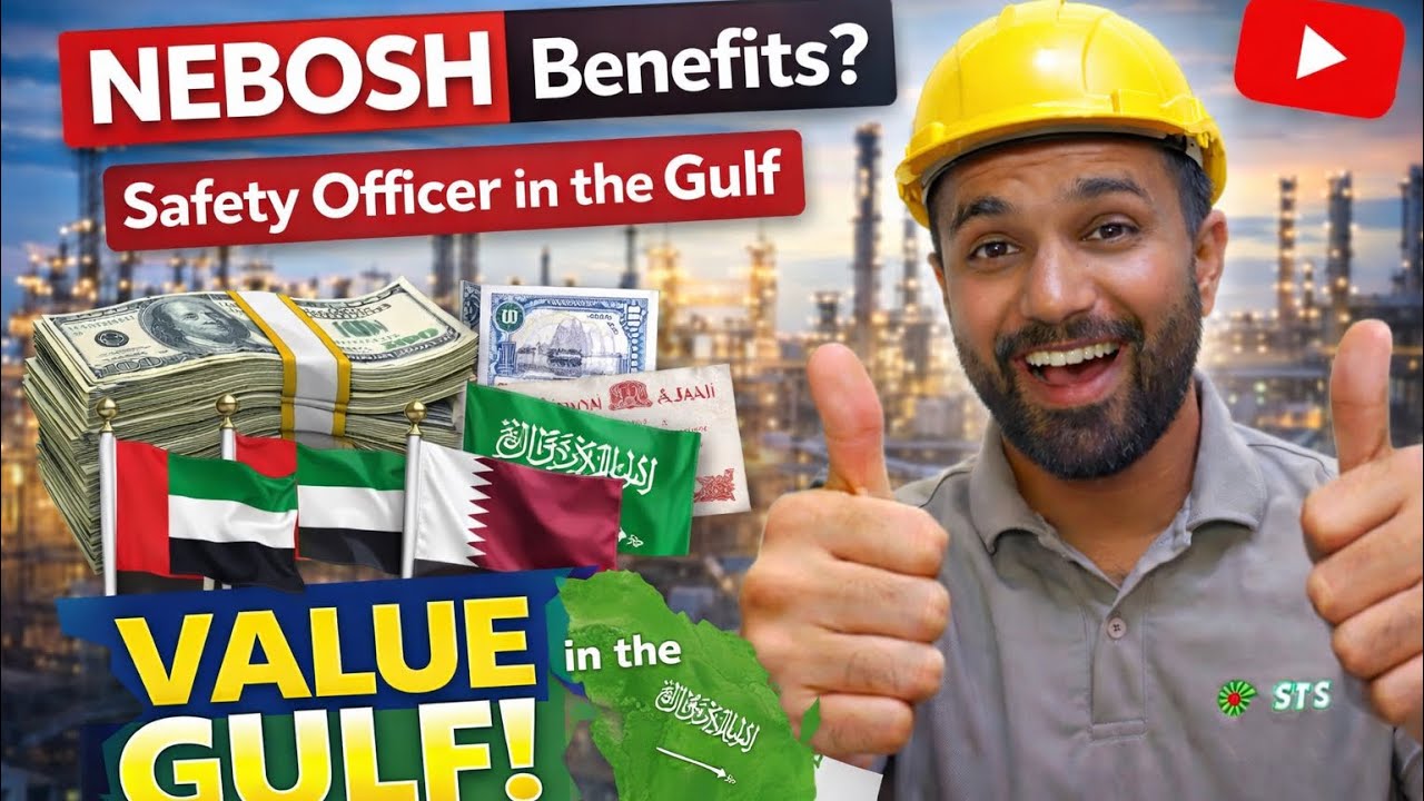 Nebosh certification | safety officer  | best certification in the Gulf | safety officer job  