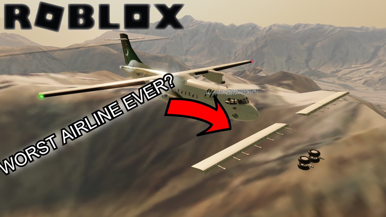 ROBLOX WORST AIRLINE? PIA Inaugural Flight