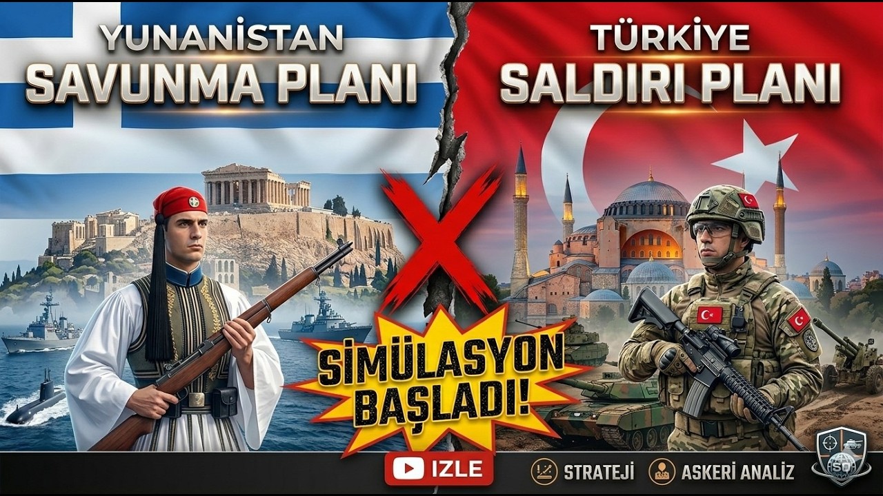 EGE'DE SAVAŞ! TÜRKİYE-YUNANİSTAN SİMÜLASYONU