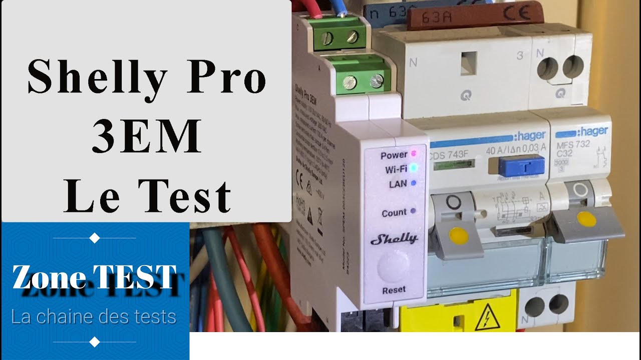 Installation Shelly Pro 3EM