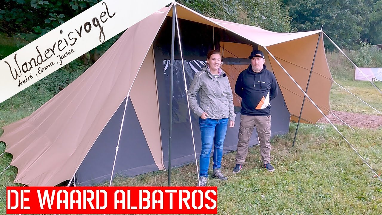 Review & Roomtour: De Waard Albatros - sturmfester und wertiger Klassiker unter den Familienzelten.