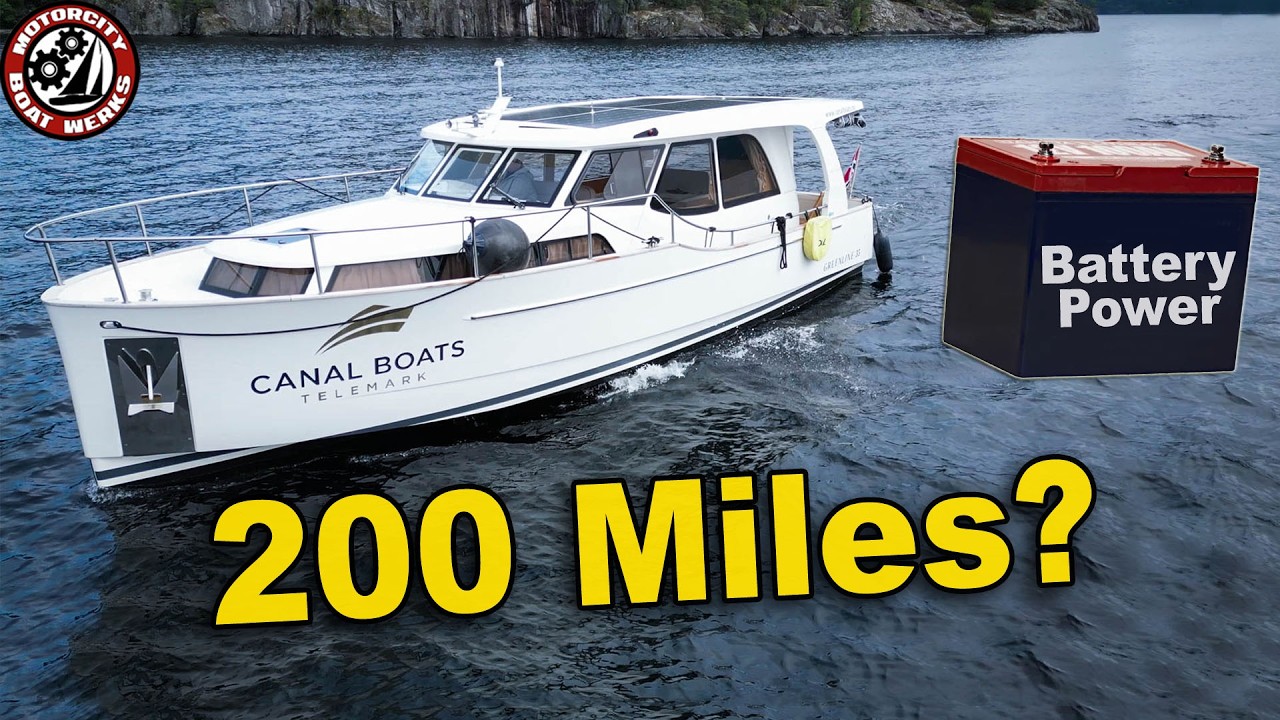 Can this Electric Boat go Two Hundred Nautical Miles? 🇳🇴 Norway (Ep134)