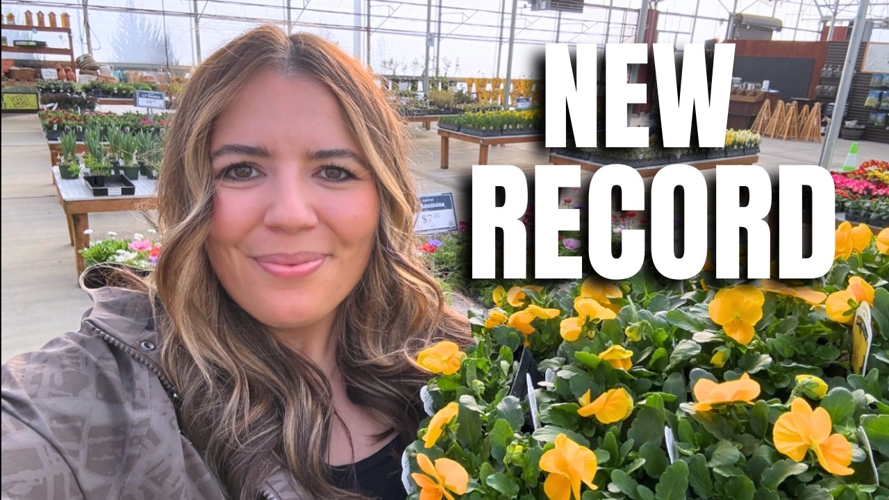 You Won't Believe How Many Plants I brought Home From The Garden Center 🤭🌿