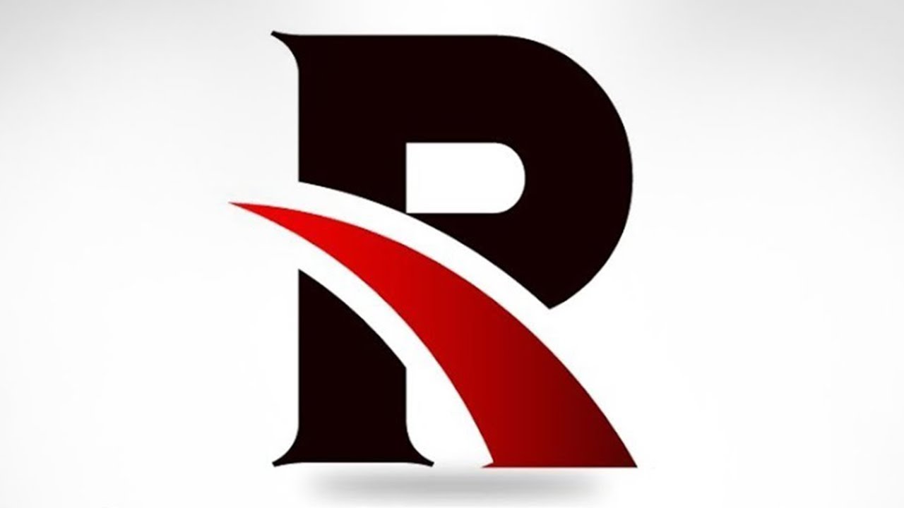 R Letter Logo Design Illustrator | R Logo Design Illustrator