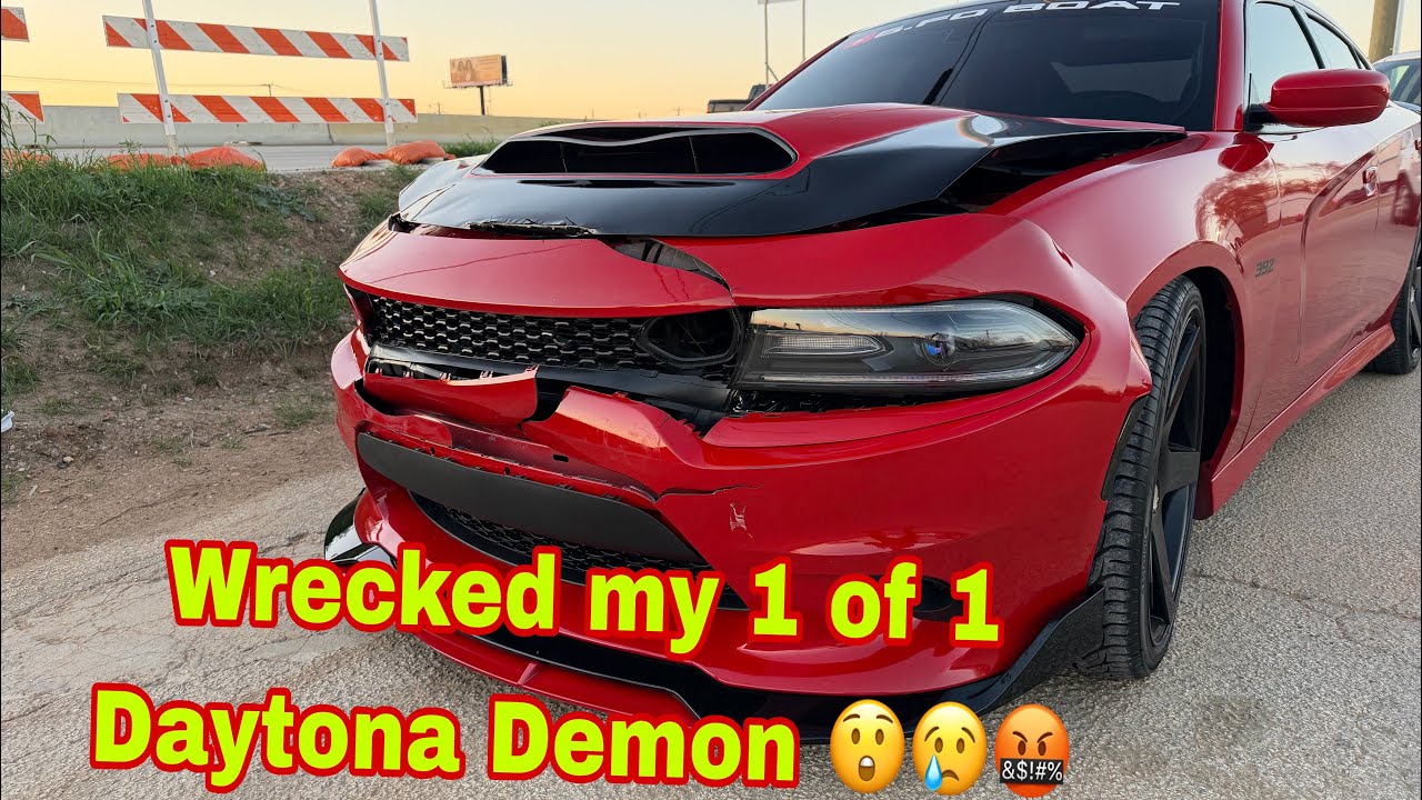 Wrecked my Daytona 392 can’t believe this Happened!