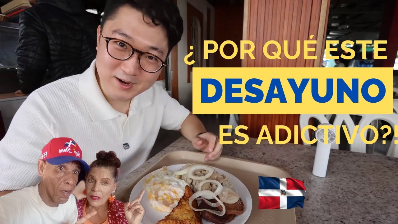 !!No PUDO con el SABOR!! /COREANO reacciona A  COMIDA DOMINICANA🇩🇴🍔