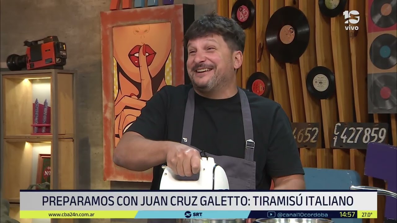 JUAN CRUZ GALETTO Y EL TIRAMISÚ MÁS ESPECTACULAR (PARTE 1)