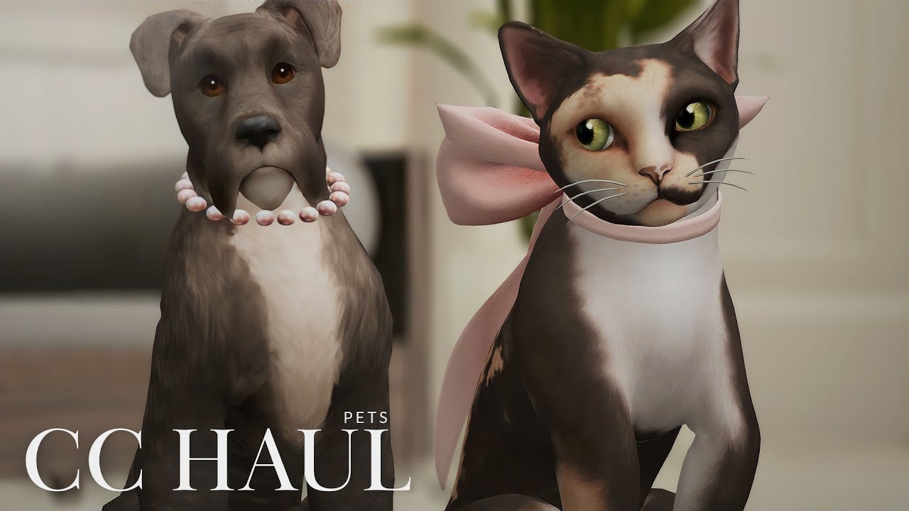 pets cc finds | los sims 4: contenido personalizado haul