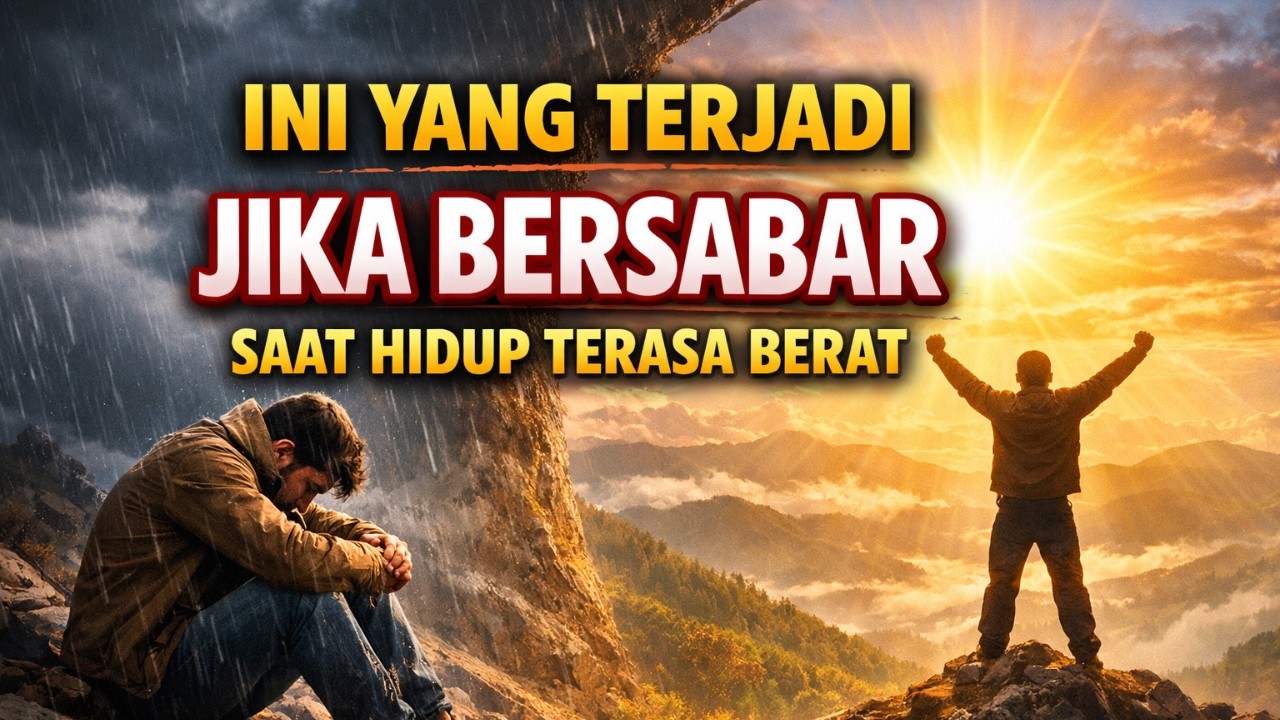 Ini yang Terjadi Jika Bersabar Saat Hidup Terasa Berat