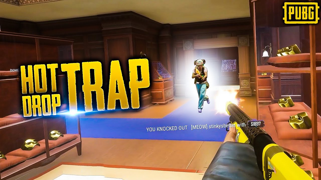 We Set The PERFECT TRAP On This HOTDROP! - PUBG