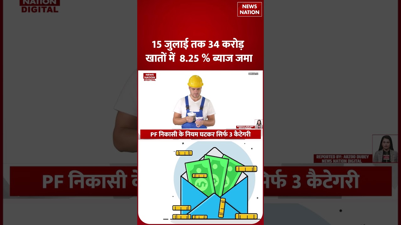 EPFO New Rule : Employees के लिए Good news...इस Date को आएगा PF का तगड़ा Interest | Salary | Claim
