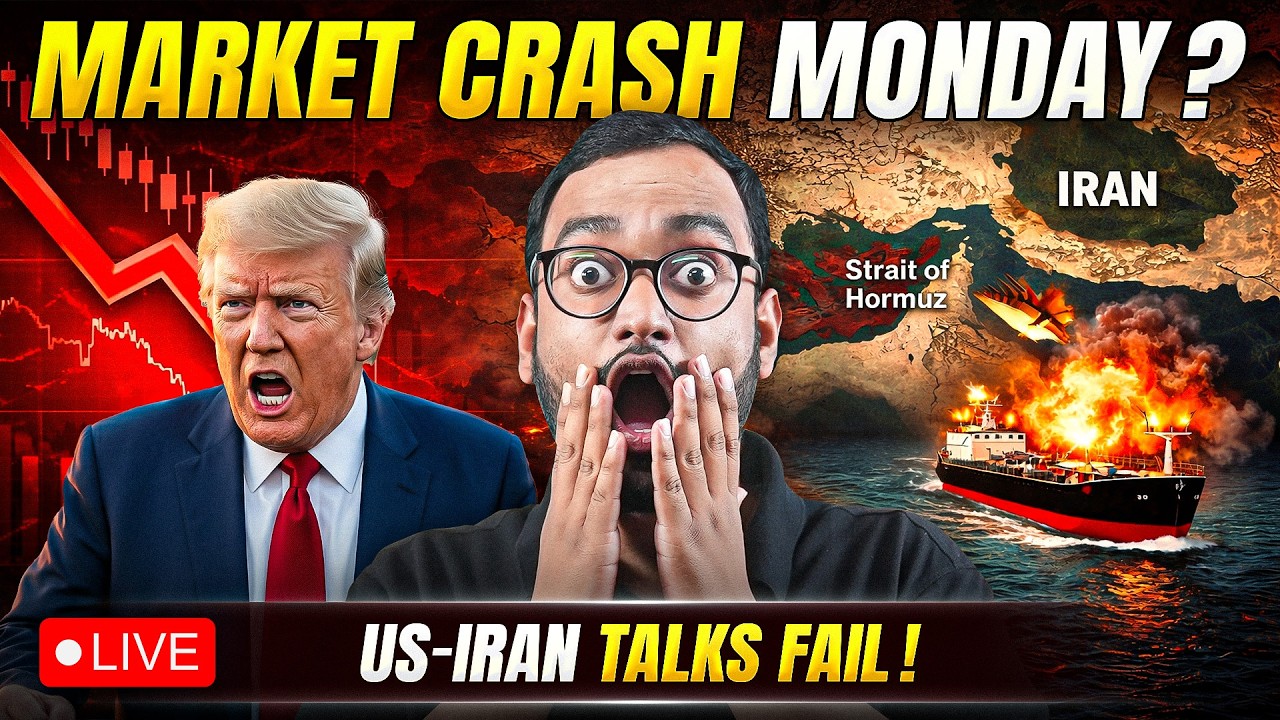 🔴Monday Market Crash? | Nifty & Sensex Prediction Tomorrow | 21 June | Investographer