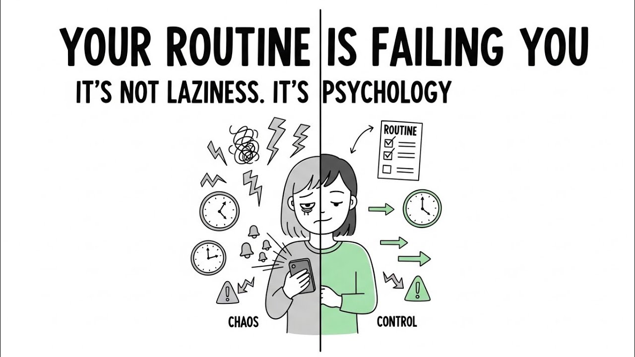 You’re Not Lazy — Your Study Routine Is Rewiring Your Brain (Psychology Explained)