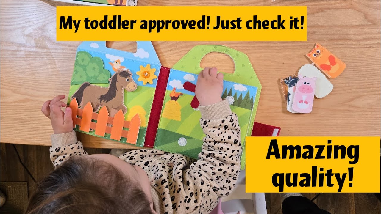 📖 This busy book is a lifesaver for toddlers — especially for travel and quiet time