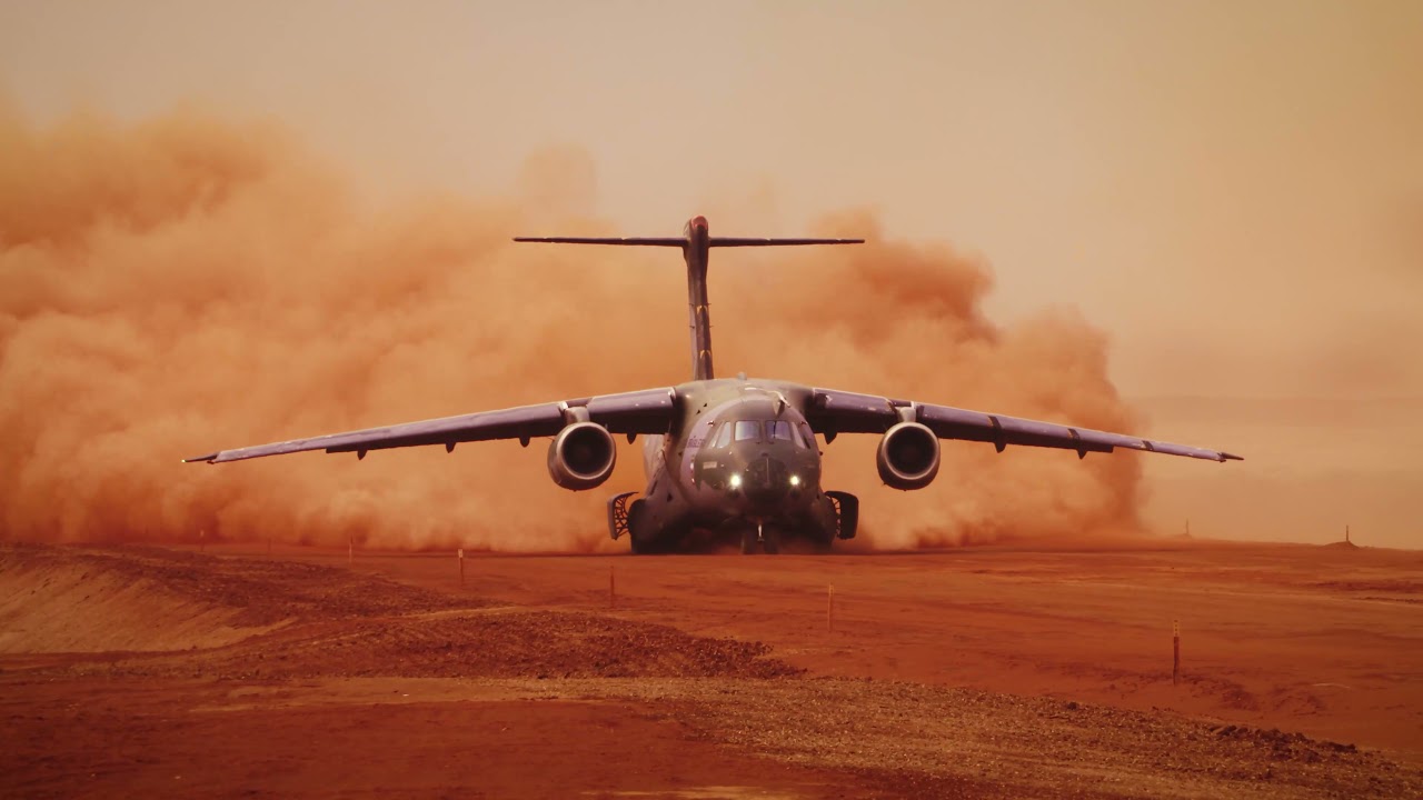 Embraer C-390 Millennium's Unpaved Runway Tests Continues
