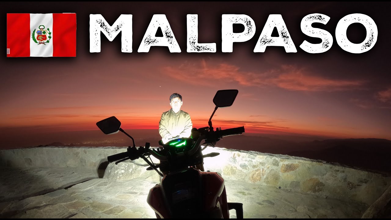 Ruta BALCON DEL CIELO  -  MIRADOR EL Malpaso En MOTO Pe