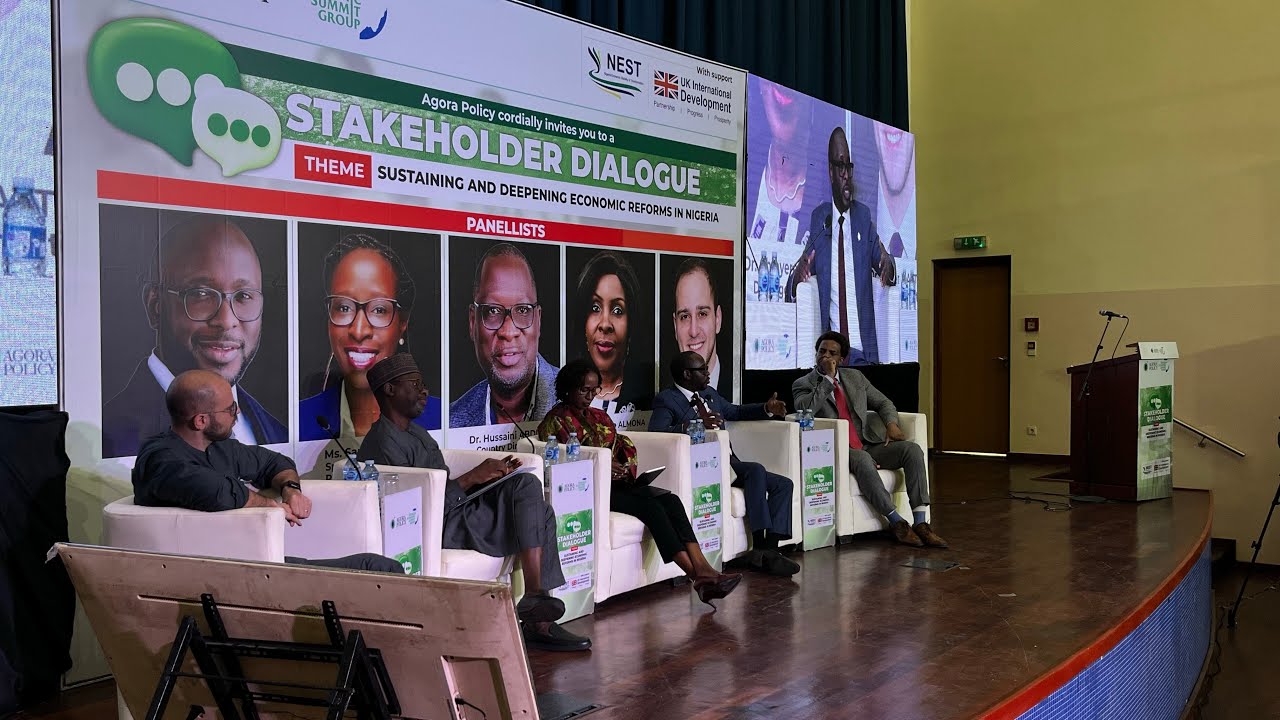 Agora policy stakeholders dialogue on sustaining and deepening economic reforms in Nigeria