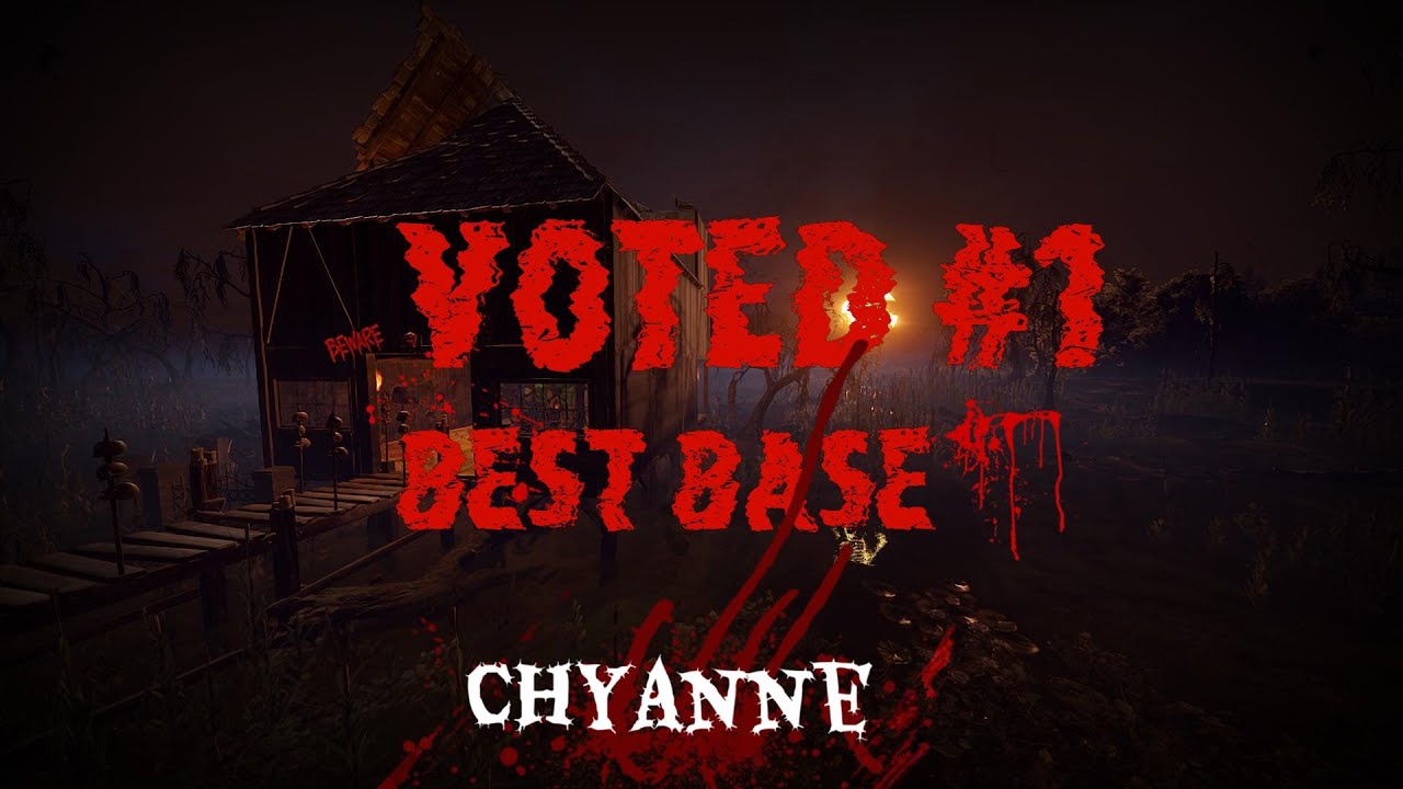 RUST HALLOWEEN BASE DESIGNS 2024