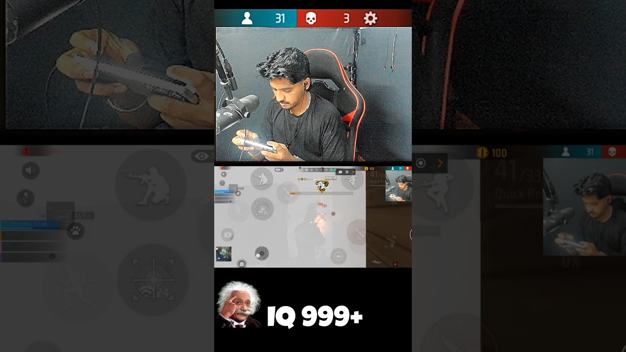 Blind Shot Player Of Telugu Community 😂 #madhupennemgaming #shortsfeed #ffshorts #telugu #ff