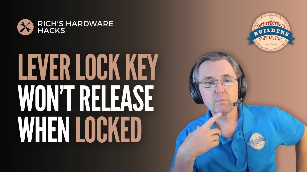 Проблема с замком замка, при которой невозможно вынуть ключ, если он не находится в положении «от...