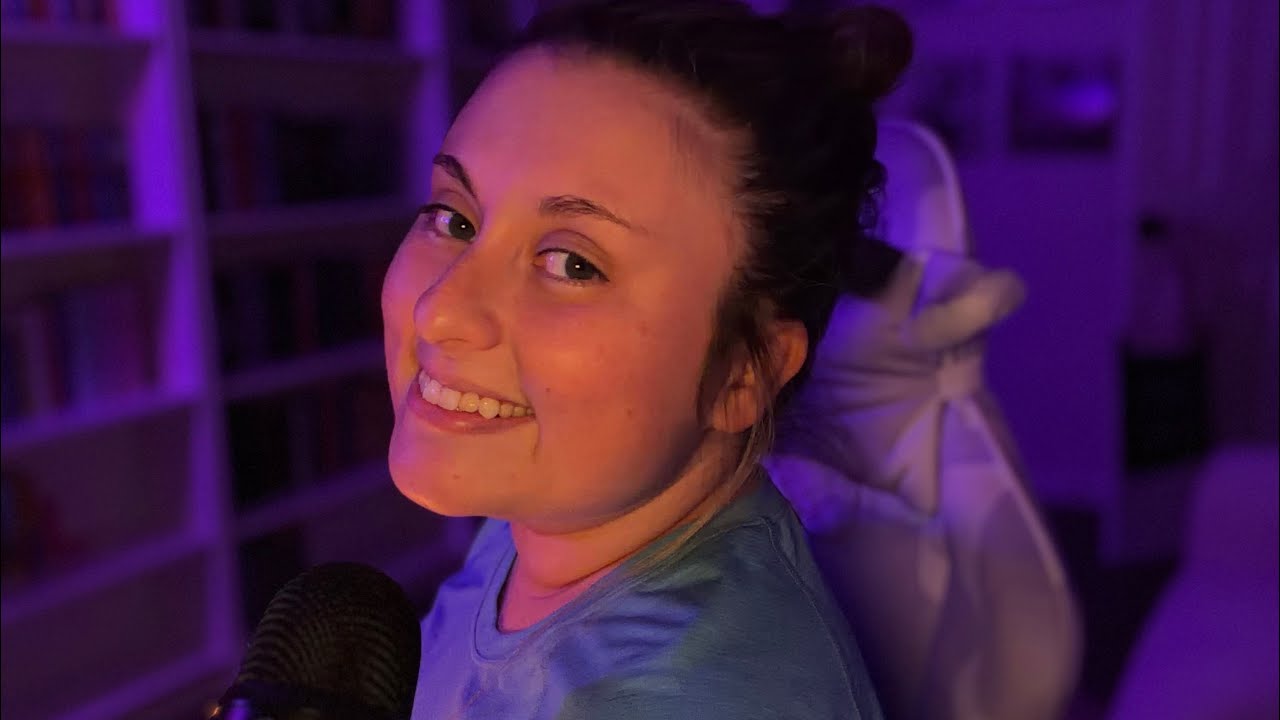 ASMR whisper ramble in dark lighting 🖤