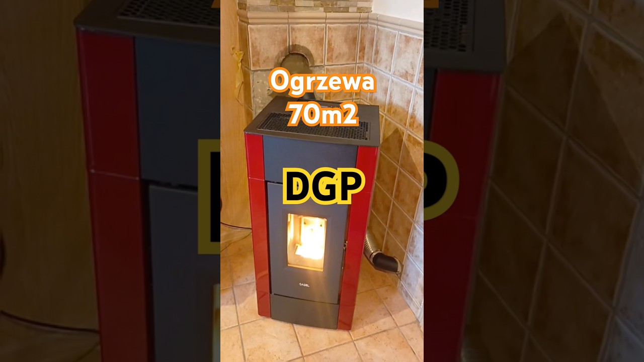 Piecyk na pellet z DGP Cristal Plus 9kW #pellet #ogrzewanie #kominek #budowanie #remont #pompaciepła