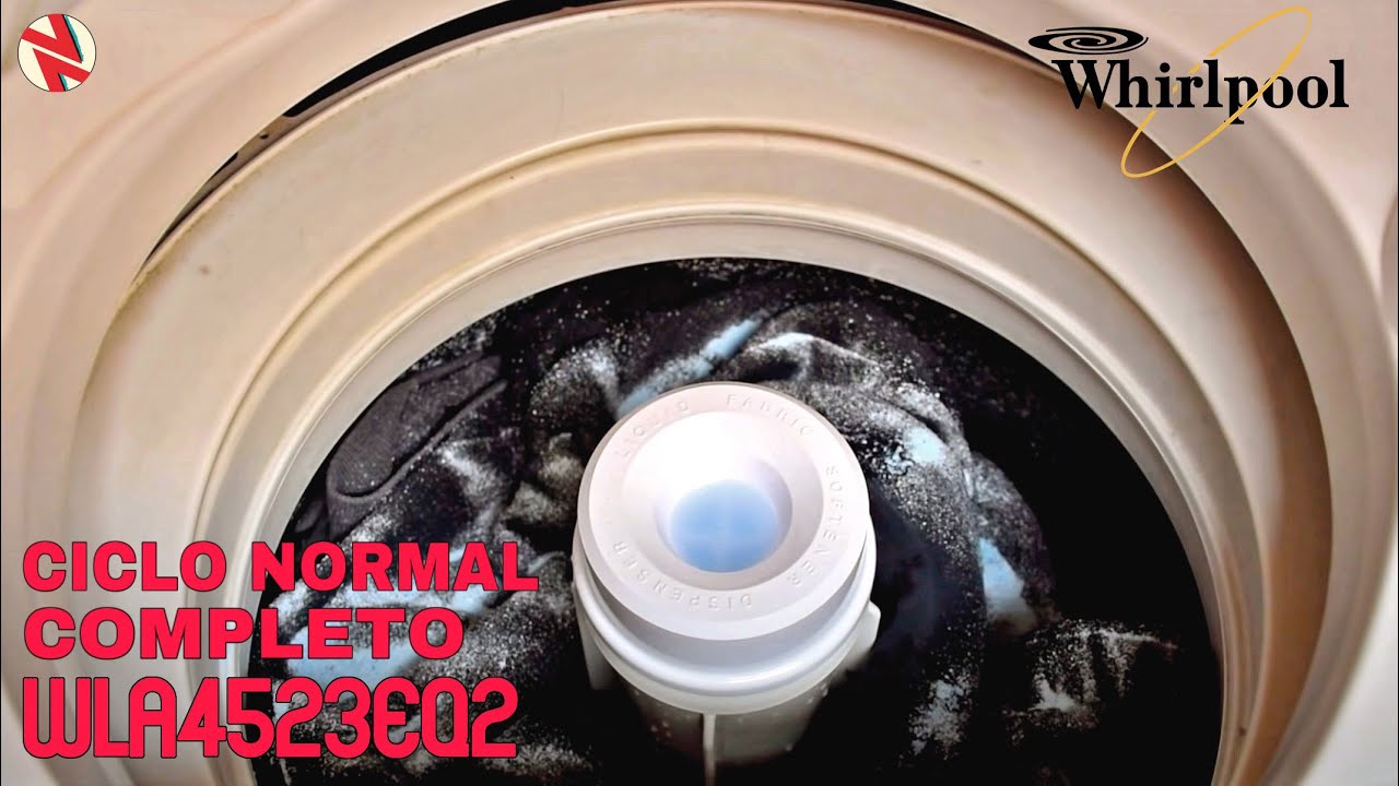 Lavadora Whirlpool WorldWasher WLA4523EQ2 CICLO NORMAL [COMPLETO] feat. Suavvi.