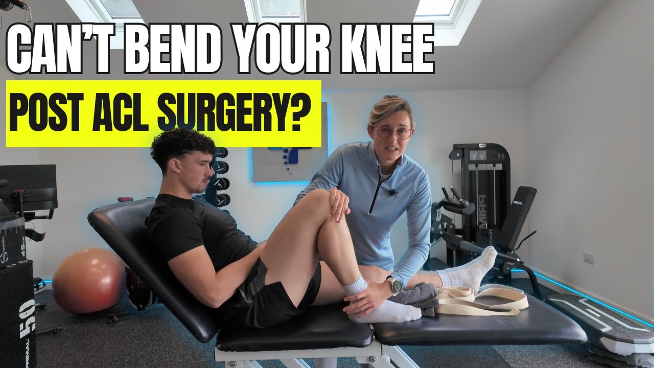 Can’t Bend Your Knee After ACL Surgery? Here’s Exactly What to Do