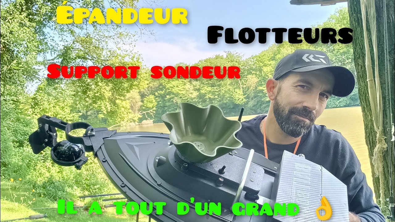 retour et amélioration du bateau amorceur chinois 💪💪💪