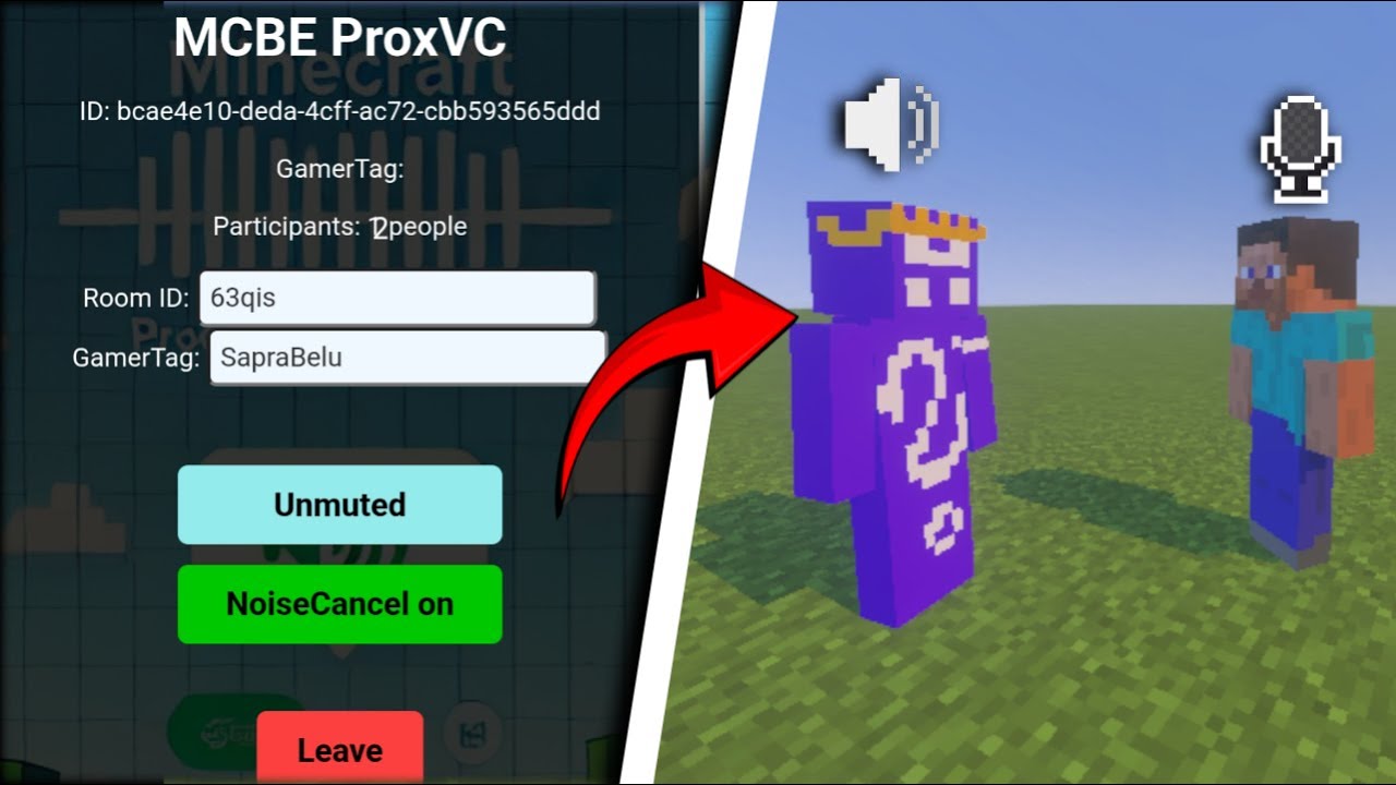 How to Add Proximity Voice Chat to Minecraft Bedrock on Any Device! - Tutorial