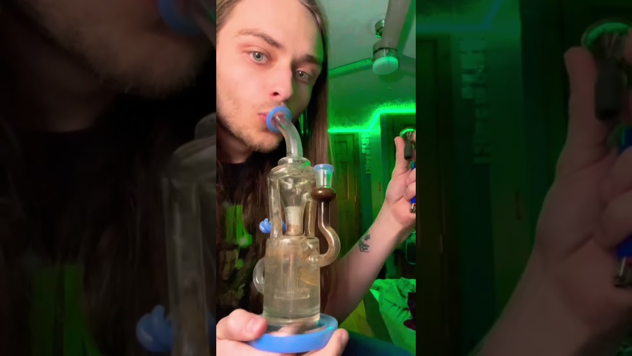 On point Vortex Bong #bong #shorts #highlights #raw #weed