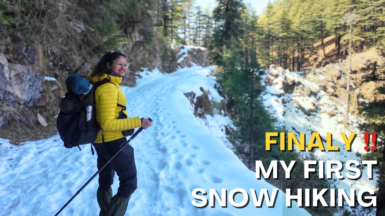 A hike to Moila top Chakrata | Snow trekking.