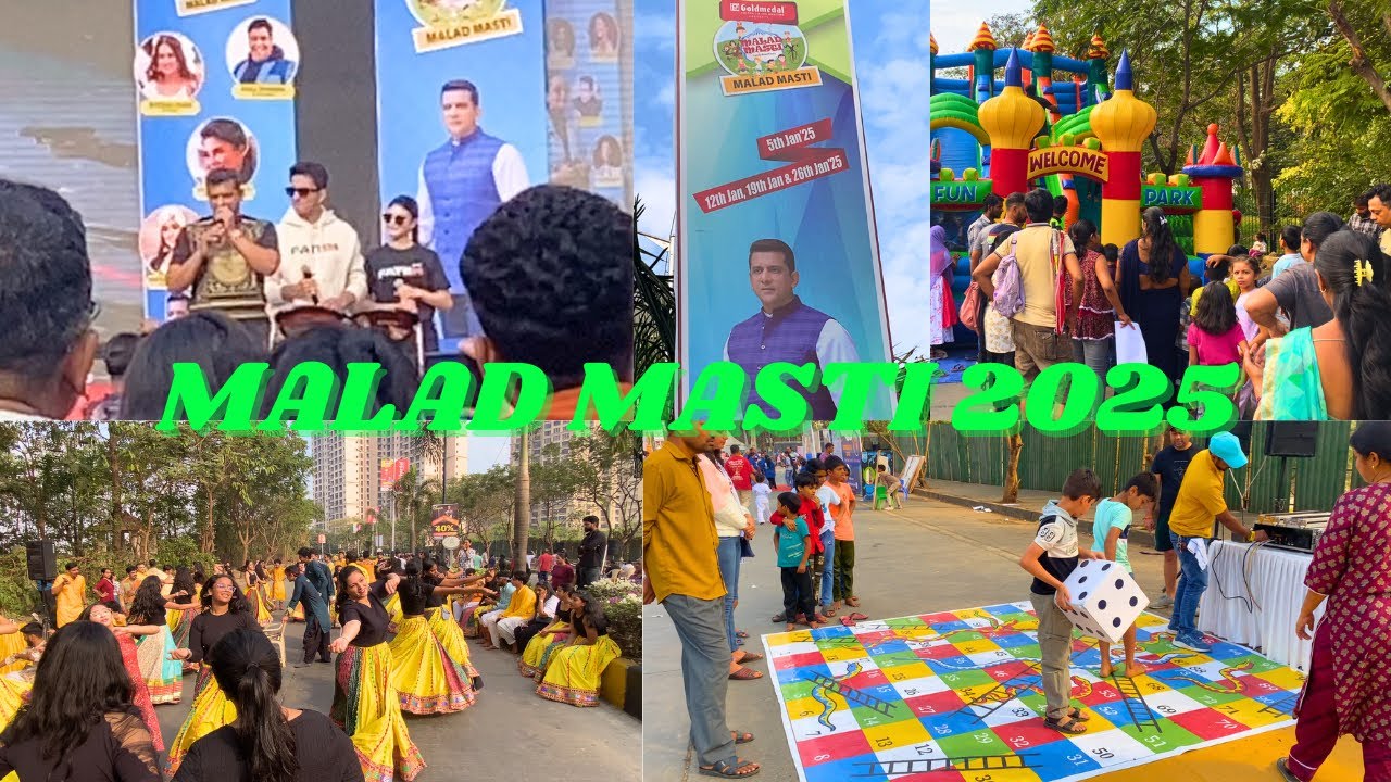 MALAD MASTI 2025 | CONGRESS MLA ASLAM SHAIKH | ACTOR SONU SOOD | ACTRESS JACQUELINE FERNANDEZ & MORE