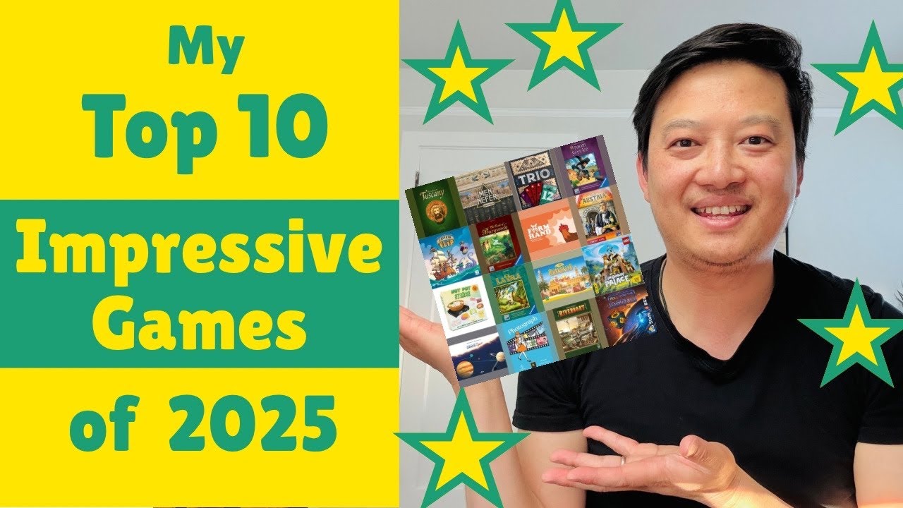 Top 10 Impressive Board Games of 2025