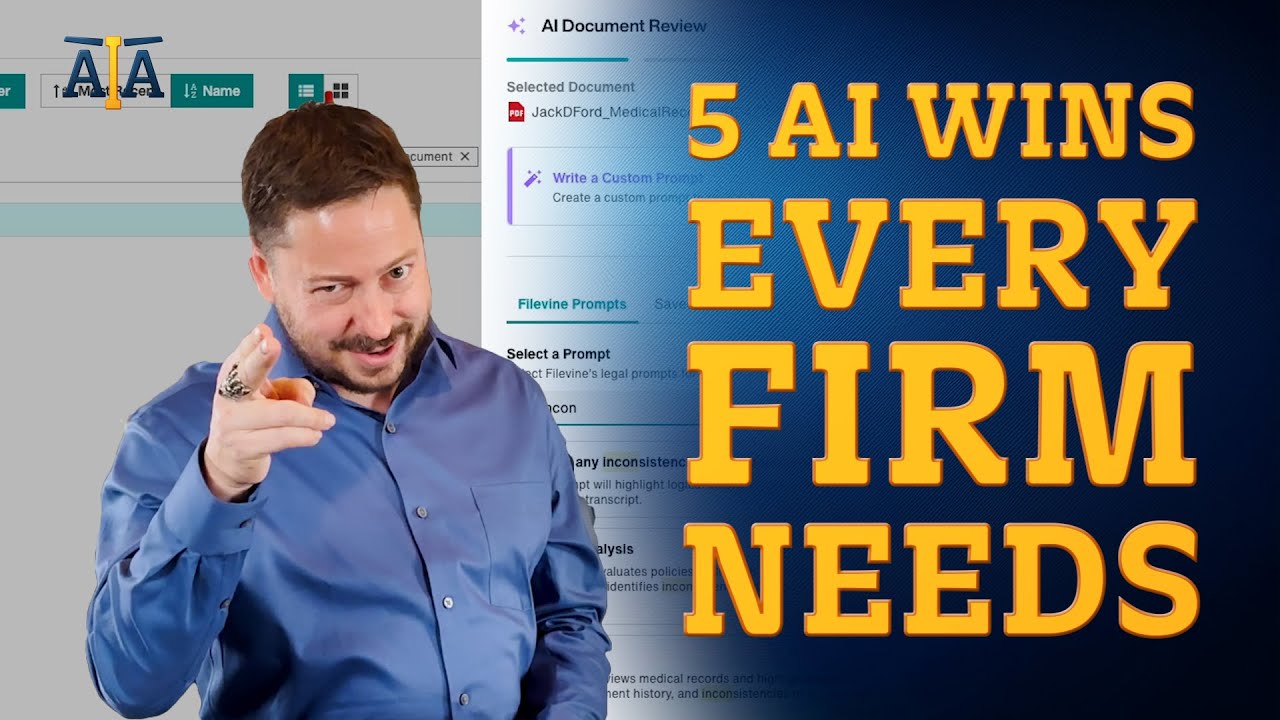 5 AI Moves Every Law Firm Must See