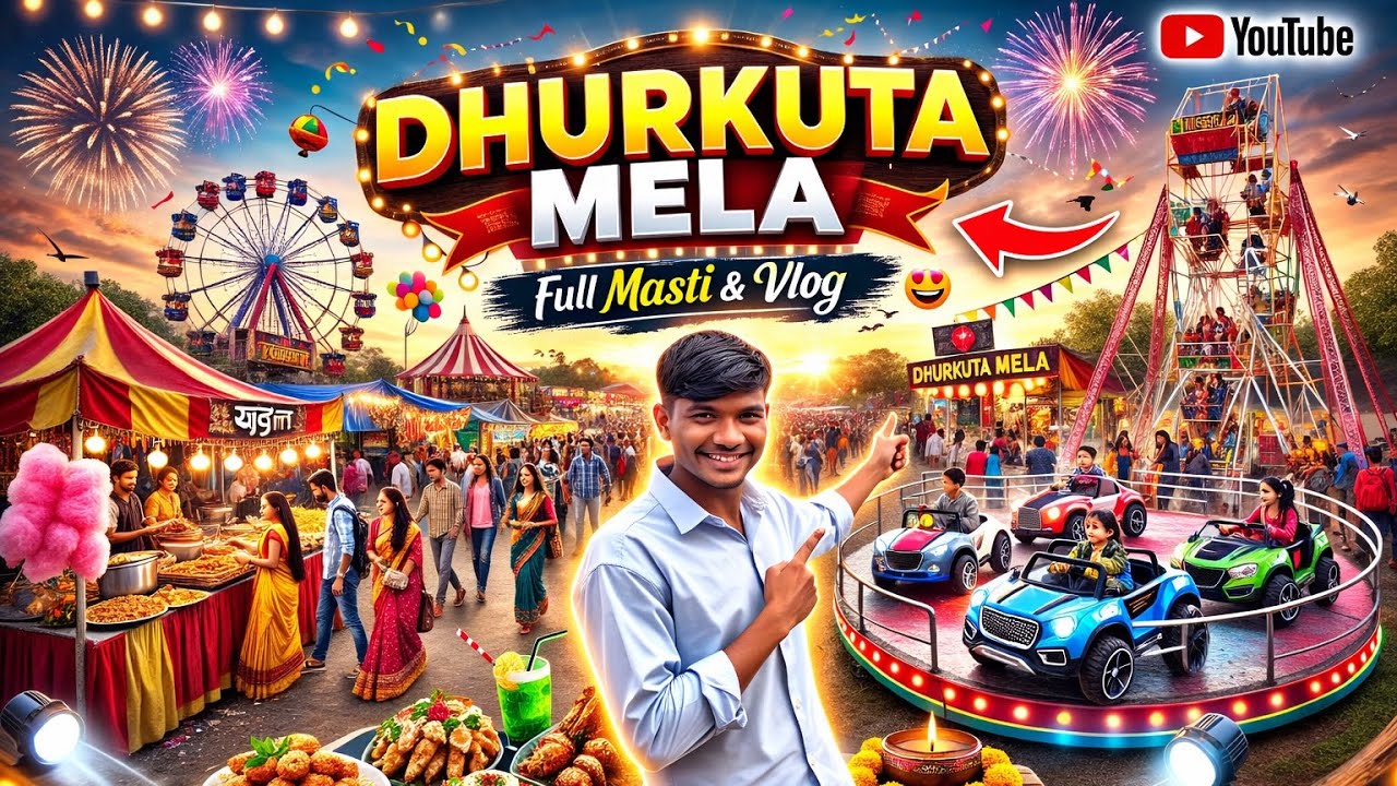 Dhurkuta mela 🔥🥰 Jaha par log Chhattisgarh or madhya pradesh se ghumne aate hai 