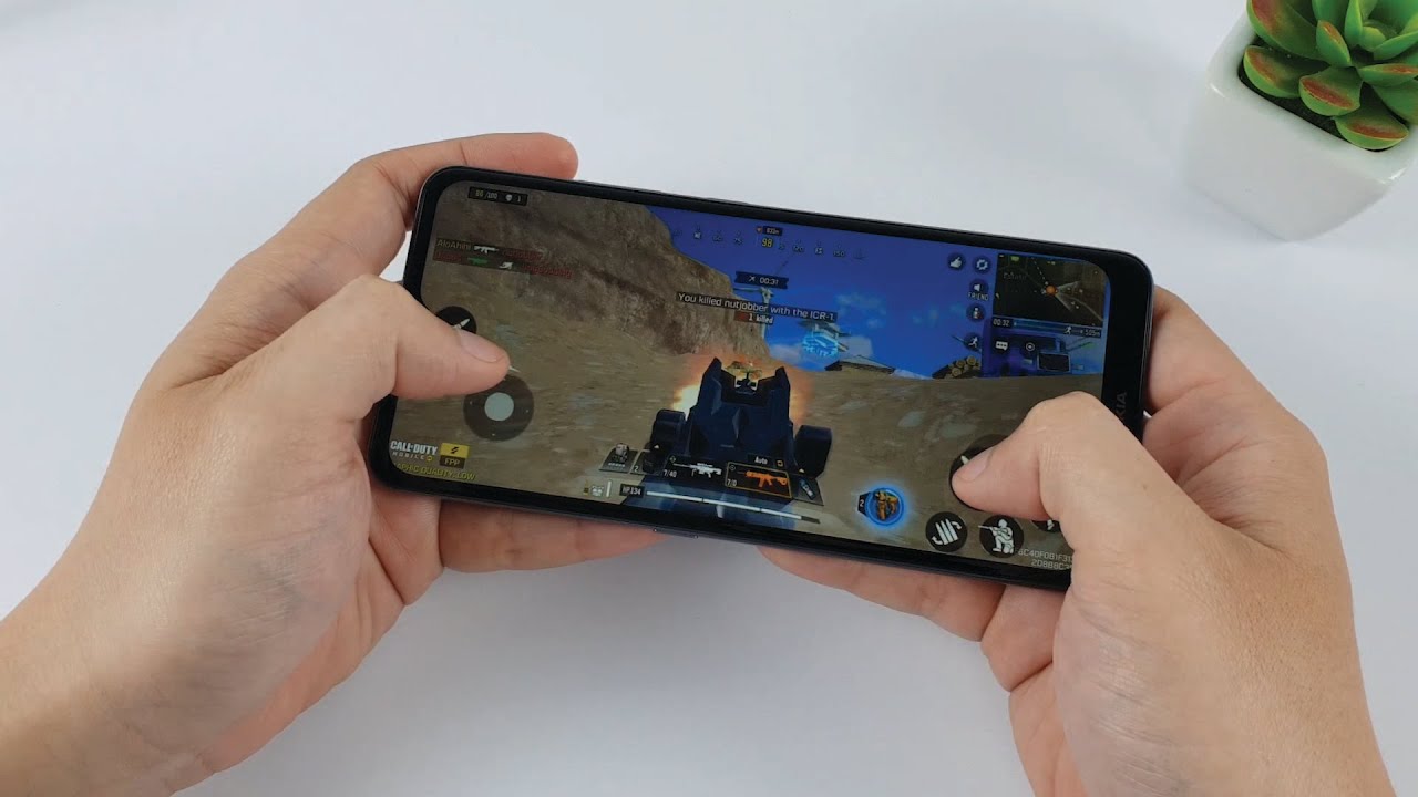 Nokia 2.4 test game Call of Duty Mobile | Helio P22, 2GB RAM | CODM Gameplay and Battery Drain test