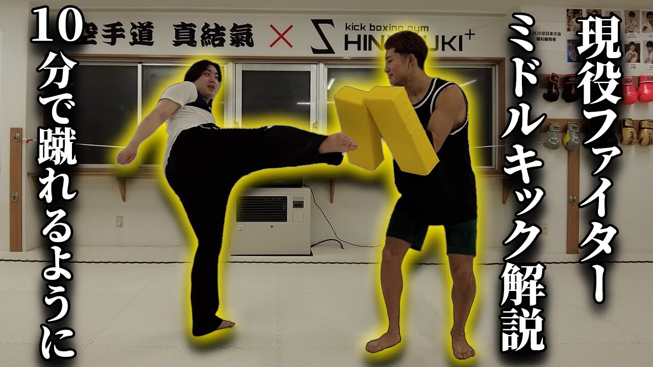 【世界王者への道】#4 素人の蹴りは格闘家の指導でどこまでよくなるのか!? #格闘家 #格闘技 #ミドルキック