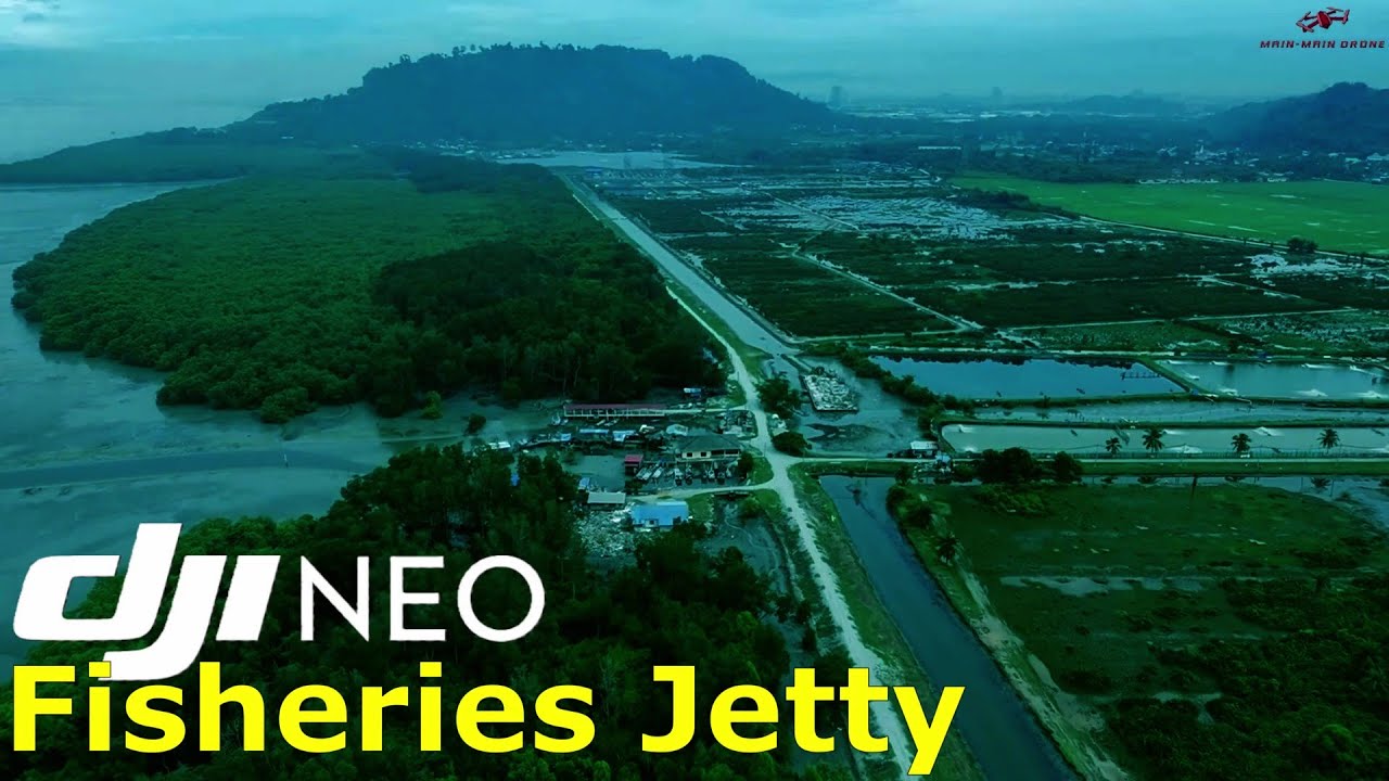 DJI Neo Aerial Footage of the Fisheries Jetty