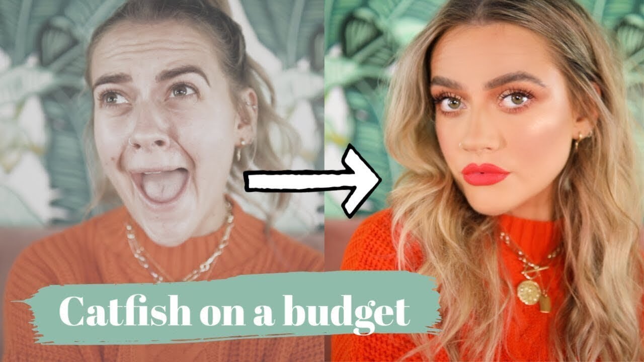 FULL FACE OF DRUGSTORE MAKEUP! CATFISH ON A BUDGET IN 2020 | EmmasRectangle