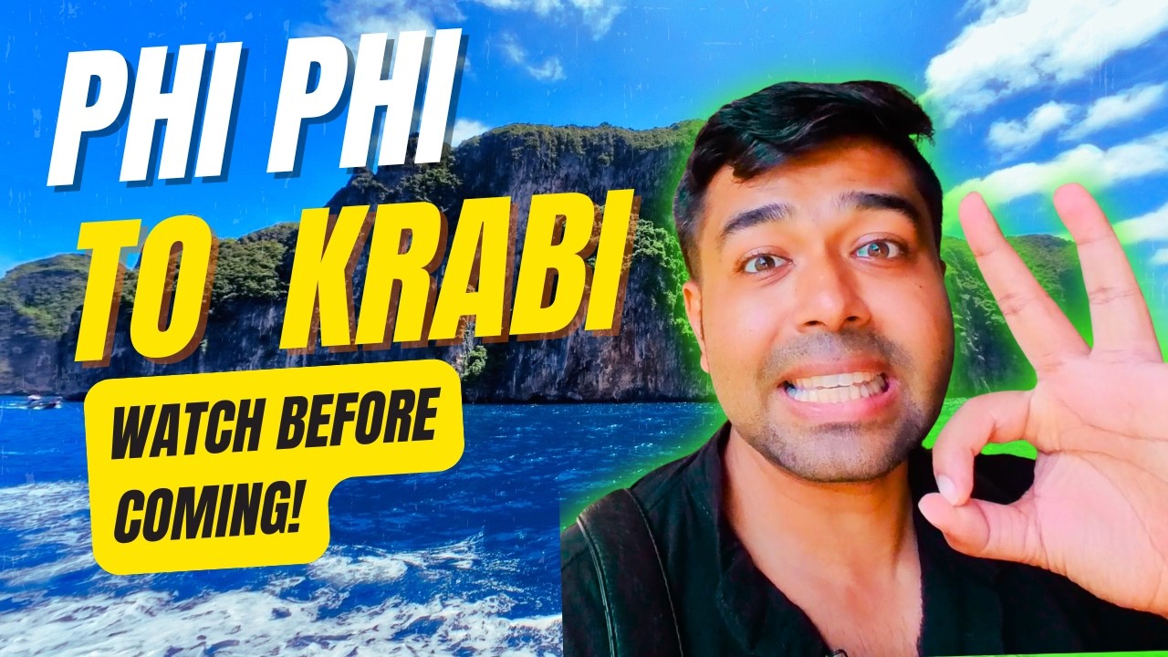 Phi Phi → Ao Nang! Ferry Ride, Massage & Beach Day | Thailand Series EPISODE 4