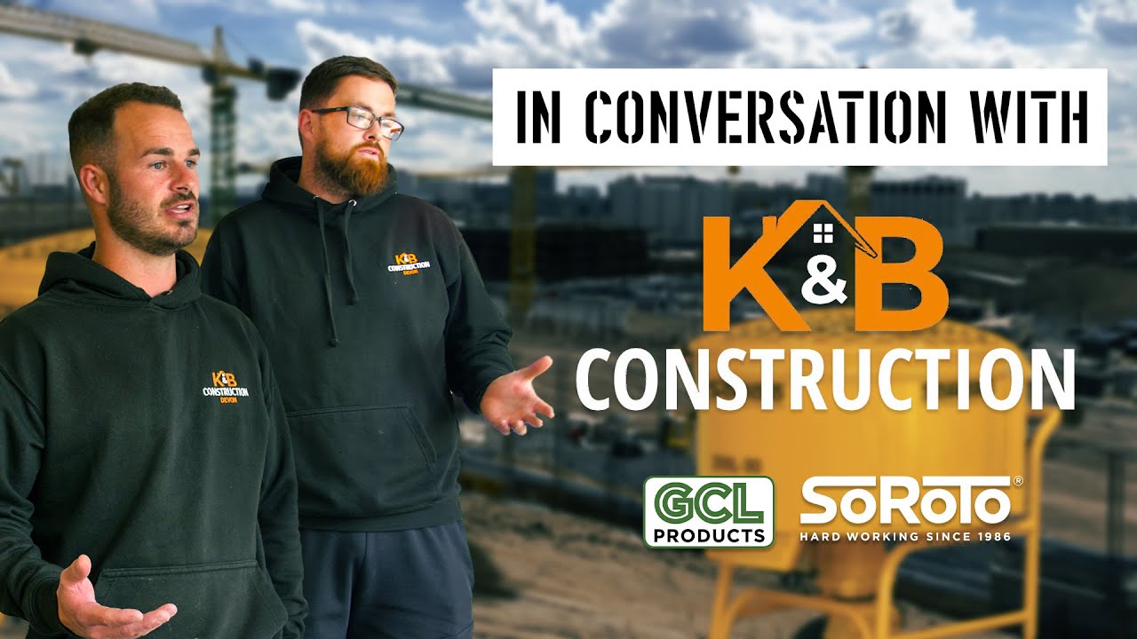 Mixing Mortar with a SoRoTo Forced Action Mixer | K&B Construction Devon