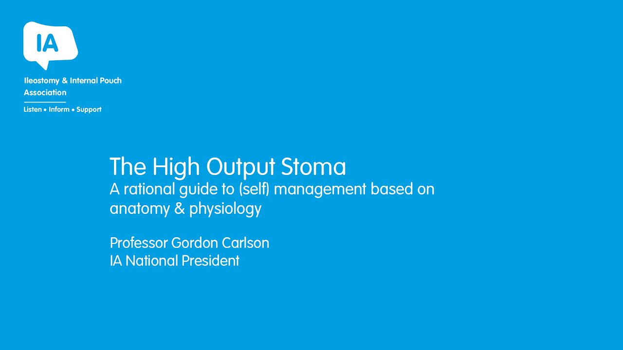 The High Output Stoma